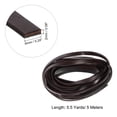 thumbnail image 2 of 5.5 Yard 6mm Flat Leather Cord, Leather Lacing Strips for DIY Crafting Coffee, 2 of 6