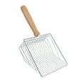 thumbnail image 5 of 1pc hollow- litter shovel long handle cat waste cleaner pet care tool, 5 of 6