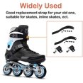 thumbnail image 5 of Roller Skate Strap, 2 Set Replacement Inline Roller Skate Shoes Energy Strap Buckles with Screws Suit for Men Women Kids Outdoor Skating Parts, 5 of 7