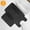 black, variant on Tripumer 3 Pcs Navy Blue Memory Foam Bath Mat Set Bathroom Rugs Set U Shape Toilet Mats for Toilet Shower Sink
