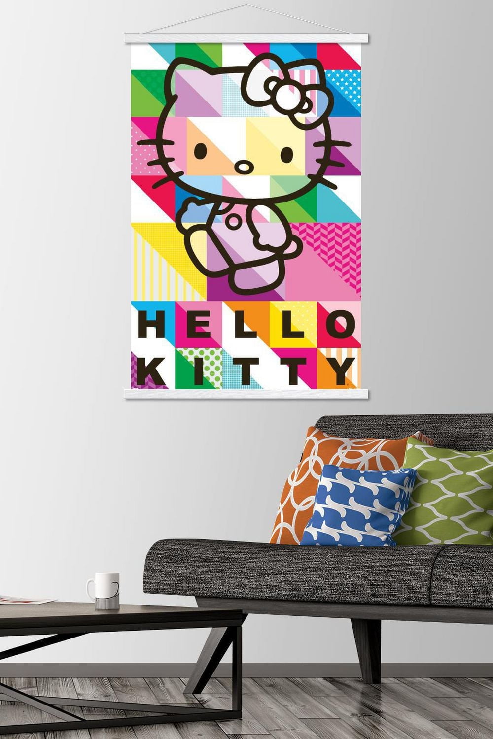 Hello Kitty - Patterns Wall Poster, 22.375" x 34"