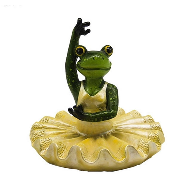 Simulation Animal Decoration Pond Frog Series For Garden Courtyard Resin Beautiful Durable Multicolor Floating Ornaments