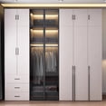 thumbnail image 2 of Luxury Wardrobes Storage Clothes Closet Bedroom Display Drawers Modular Wardrobes Organizer Meubles De Chambre Salon Furniture My Lux Decor Round, 2 of 17