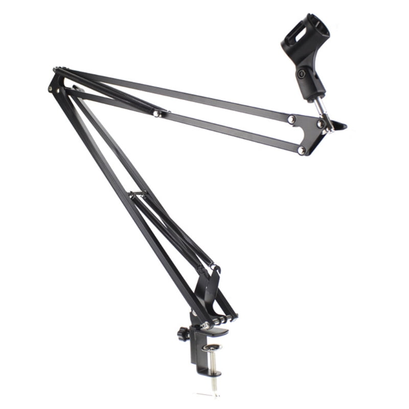 Adjustable Microphone Suspension Boom Scissor Arm Stand Mic Stand for Streaming