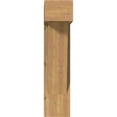 thumbnail image 2 of Ekena Millwork 7 1/2"W x 20"D x 32"H Traditional Block Smooth Bracket w/ Offset Brace, Western Red Cedar, 2 of 25