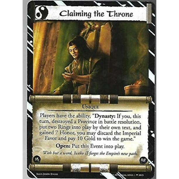 Spies At Court X Display Of Power Legend Of The Five Rings The Card Game Ffg Community