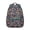 Blue-green-11, variant on Floral and Bee Artwork Backpack - Waterproof Ergonomic Student Backpack