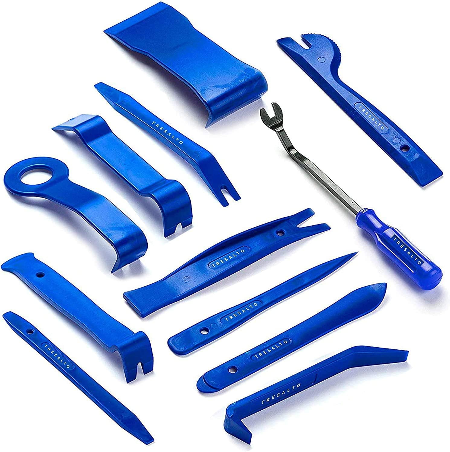 Sunplustrade Auto Trim Removal Tool Set (No Scratch Plastic Pry Tool Kit) -  Auto Trim Tool Kit Car Tools, Easy Door Panel Removal Tool, Fastener