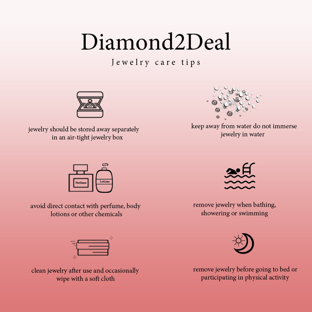for Women Diamond2Deal 14k White Gold Epoxy Enameled Medical ID Plate for Bracelet # 816