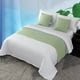 thumbnail image 5 of Toalla de cama de hotel, camino de cama de estilo europeo, 19,68 x 94,48 pulgadas, individual, 240 x 50 cm, bandera, resistente a las arrugas y un toque decorativo para la renovación de lujo, 5 of 8