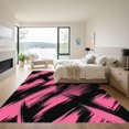thumbnail image 3 of ODIKA 8' x 10' Machine Washable Non-Slip Area Rug, abstract print High Traffic Rug, Pink, 1149529, 3 of 7