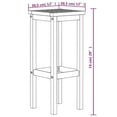 thumbnail image 3 of vidaXL Bar Stools 8 pcs Solid Wood Acacia, 3 of 3