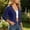 Navy, variant on Cardigan Sweaters for Women Fall Solid 3/4 Sleeve Knitting Frill Trim Button Up Navy V-Neck Casual Petite Outerwear Coats S