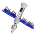 thumbnail image 1 of Kabnic Screwdriver Bit Set 14-In-1 Multi-Angle Multi-Function Household Bit Ratchet Concealed Screwdriver Combo Set, 1 of 1