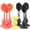 with Black & Red Dart Flights, variant on ZhuoChiMall Silicone Sucker Darts Throwing Game Set, Suction Cup Stress Relief Toys for Adult & Family