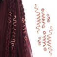 6/28Pcs/Set Hair Accessories Set Women Alloy Braid Beads Clips Easy to ...