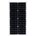 thumbnail image 4 of Senjay Charging Solar Panel,Dual-USB Solar Panel,25W 18V Portable Monocrystalline Silicon Dual-USB Charging Solar Panel For Light Car Boat, 4 of 8
