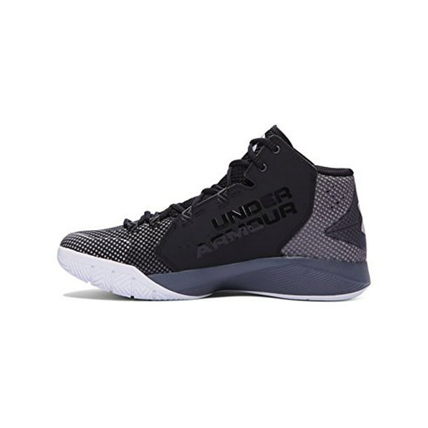 Men's Under Fade Basketball Shoes Black/Graphite/Aluminum Walmart.com