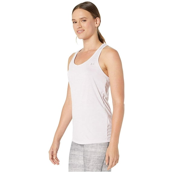 Under Armour UA Tech Tank Top - Twist Pink Fog/Metallic Silver