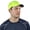 highlighter yellow, variant on Men's Running Hat - Lightweight, Quick Dry Mesh Sports Cap for Tennis, Golf, Hiking - White