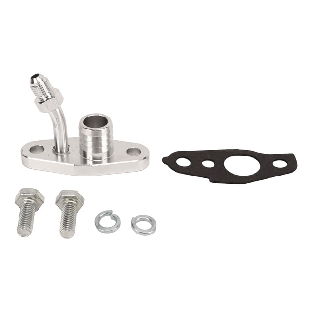 Joint de Raccord de Vidange d'Alimentation en Huile Turbo, 4 un Raccord d'Alimentation en Huile un Raccord d'Alimentation en Huile un Kit de Raccord de Vidange d'Alimentation en Huile Turbo