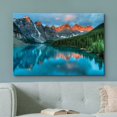 thumbnail image 2 of wall26 Tranquil Mountain Lake - Canvas Art Home Art - 24x36 inches, 2 of 5