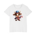 thumbnail image 4 of FamilyThread Kids America Flag 4th of July Shirt Toddler Kids Boys Girls Patriotic USA Shirt, Red White and Blue Tee Top, 4 of 4