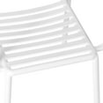 thumbnail image 4 of WestinTrends Playa Outdoor Stackable Polypropylene Plastic Resin Dining Armchairs (Set of 4), White, 4 of 14