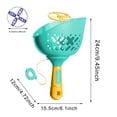 LUODU Party Set Fun 55 65 75 85 Cm 12er Pack 60 X 60cm Pull Cord Flying luodu-party-set-fun-55-65-75-85-cm-12er-pack-60-x-60cm-pull-cord-flying
