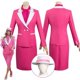 thumbnail image 2 of Ropa de Margot Pink Barbei para mujer adulta, disfraz de fantasía, chaqueta, vestido, sombrero, traje de película Barbei, traje de Halloween para mujer, 2 of 5