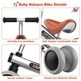 thumbnail image 5 of Wdmiya Baby Balance Bike 1 Year Old, Toddler Bike For Boy Girl Birthday Gift, 1-3 Years Toddler First Bike With No Pedal & Silence Wheels, Ride On Toy Gifts, Grey Rocket, 5 of 7