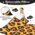 thumbnail image 3 of Yellow and Black Of Leopard Print Toddler Nap Mats for Kids Preschool,Sleeping Mat Bag or Kids,Toddler Sleeping Bag,Toddler Nap Mat or Daycare, 3 of 6