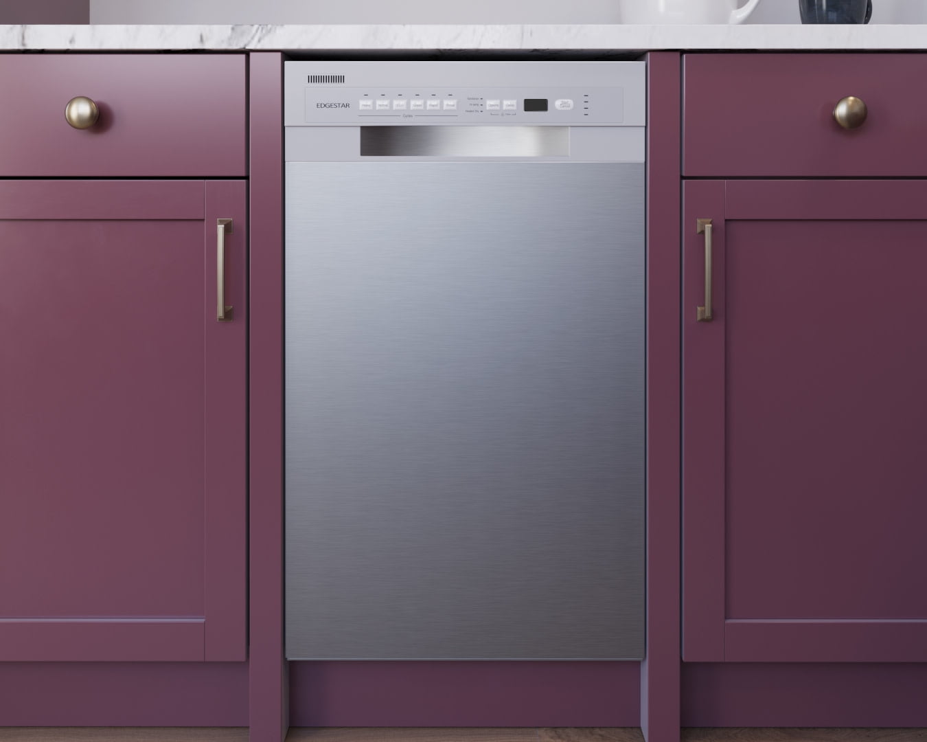 Edgestar Bidw1802 18" Wide 8 Place Setting Energy Star Certified Built-In Front Control