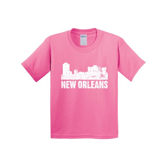 Inktastic New Orleans Skyline Grunge Youth T-Shirt