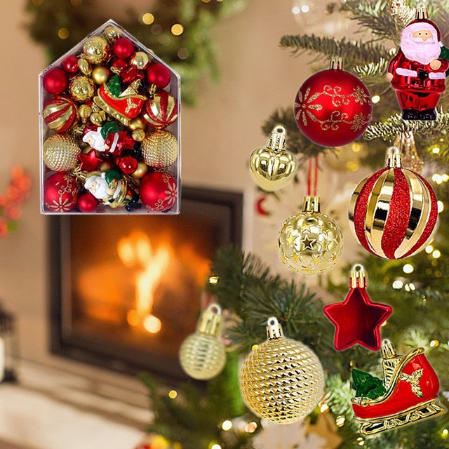 pstuiky Decoración de Pasteles para Navidad y Cumpleaños Insertos de Papá Noel Árbol de Navidad Corona Decoraciones Tridimensionales y Adornos.