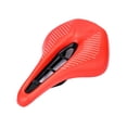 thumbnail image 2 of Soidarity Sillines de bicicleta de carretera, asiento de bicicleta, soporte de búfer especialmente diseñado, ventilado para adultos, ciudad, montaña, Ciclismo Mancha roja y blanca Soidarity OD020139-04, 2 of 6