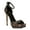 Leopard Studded, variant on Women Platform Open Round Toe Sandals Buckle Two Strap Stiletto High Heels Sexy Party Dressy Shoes Size 7 Leopard Studded