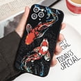 thumbnail image 1 of Funda de silicona con relieve 3D para iPhone, carcasa con relieve de TPU para modelos 14, 12, 11, 13 Pro Max, SE 2020, 2022, X, XR, XS, 6, 7, 6S, 8 Plus Fivean unisex, 1 of 2