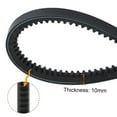 thumbnail image 3 of Uxcell 1456mm Outside Circumference 13mm Width 10mm Height Cogged V-Belt, Wedge Belt, 3 of 5