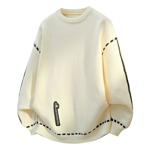 Ugly Christmas Sweaters For Men Round Neck Sweater Coat Long Sleeve Knit Cardigan Soft Comfortable Warm Outwear For Fall Winter Casual Daily Wear