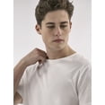 thumbnail image 5 of No Boundaries Men's & Big Men's Longline Curved Hem Elongated Tee Shirt, Sizes XS-5XL, 5 of 5