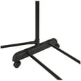 Mainstays Adjustable Rolling Corner Garment Rack, Metal Chrome and
