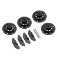 thumbnail image 4 of Juego de discos de freno RC para Axial RB Ryft, juego de 4 discos de freno RC de aluminio RC, pinza de freno de disco de coche R adaptada para la perfección, 4 of 14