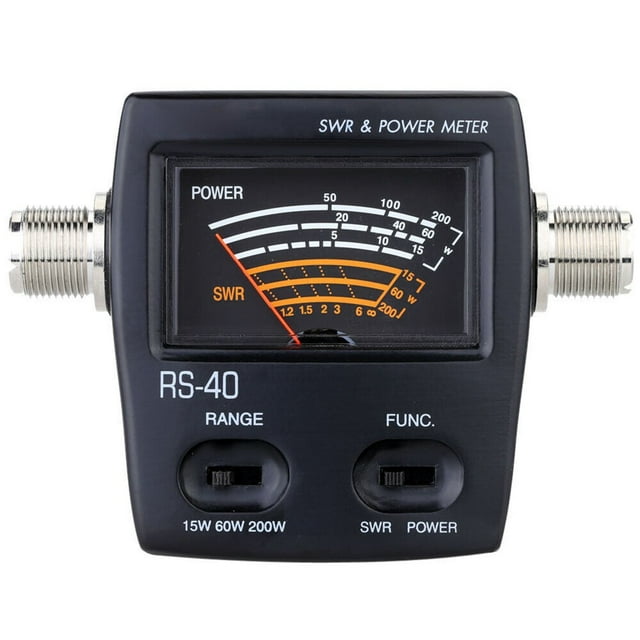 Lefu -40 Power SWR Meter For HAM Mobile Radio UHF VHF 144/430MHz 200W