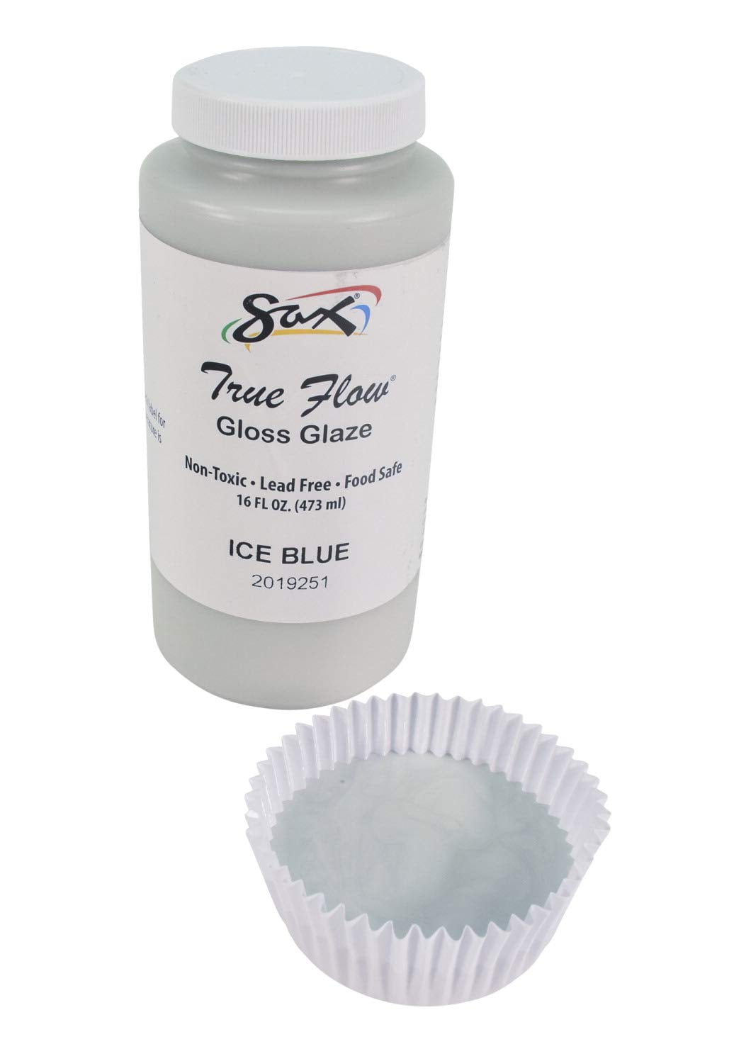 Sax 2019251 1 Pint True Flow Gloss Glaze, Ice Blue - Walmart.com