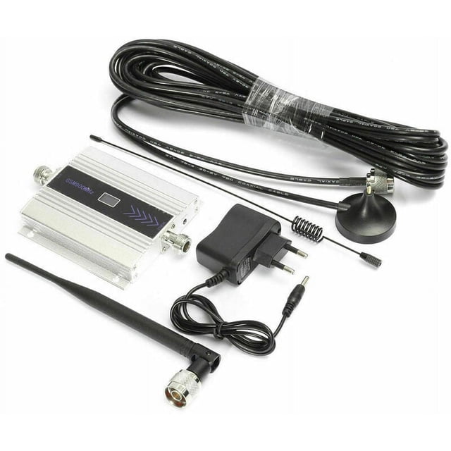 Amplificador de señal GSM 900 MHz Repetidor 2G 3G 4G LTE Amplificador de señal celular DCS 1800 2100 Amplificador de señal de teléfono celular - UE
