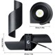 thumbnail image 2 of Aplique de pared 10W blanco cálido, lámpara de pared moderna interior/exterior, iluminación de pared LED, 3000K aplique de pared exterior IP65 para jardín, sala de estar, baño, dormitorio, negro JFHHH pequeña, 2 of 5