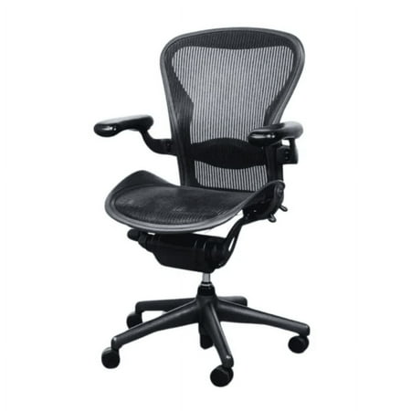Classic Herman Miller Aeron (𝙍𝙚𝙛𝙪𝙧𝙗𝙞𝙨𝙝𝙚𝙙) Office Chair - Fully Adjustable - Size C Large