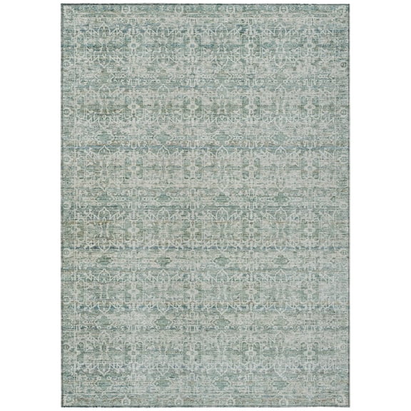 Dalyn Rugs Machine Washable Indoor/Outdoor Chantille ACN2152 Teal 2'6" x 3'10" Rug