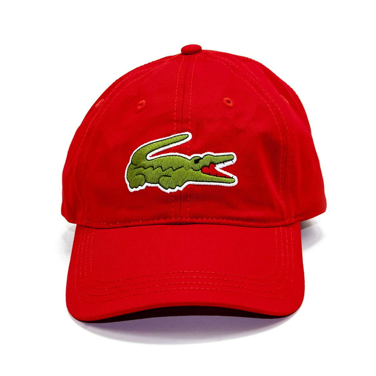 Lacoste Men Oversized-Croc Cap